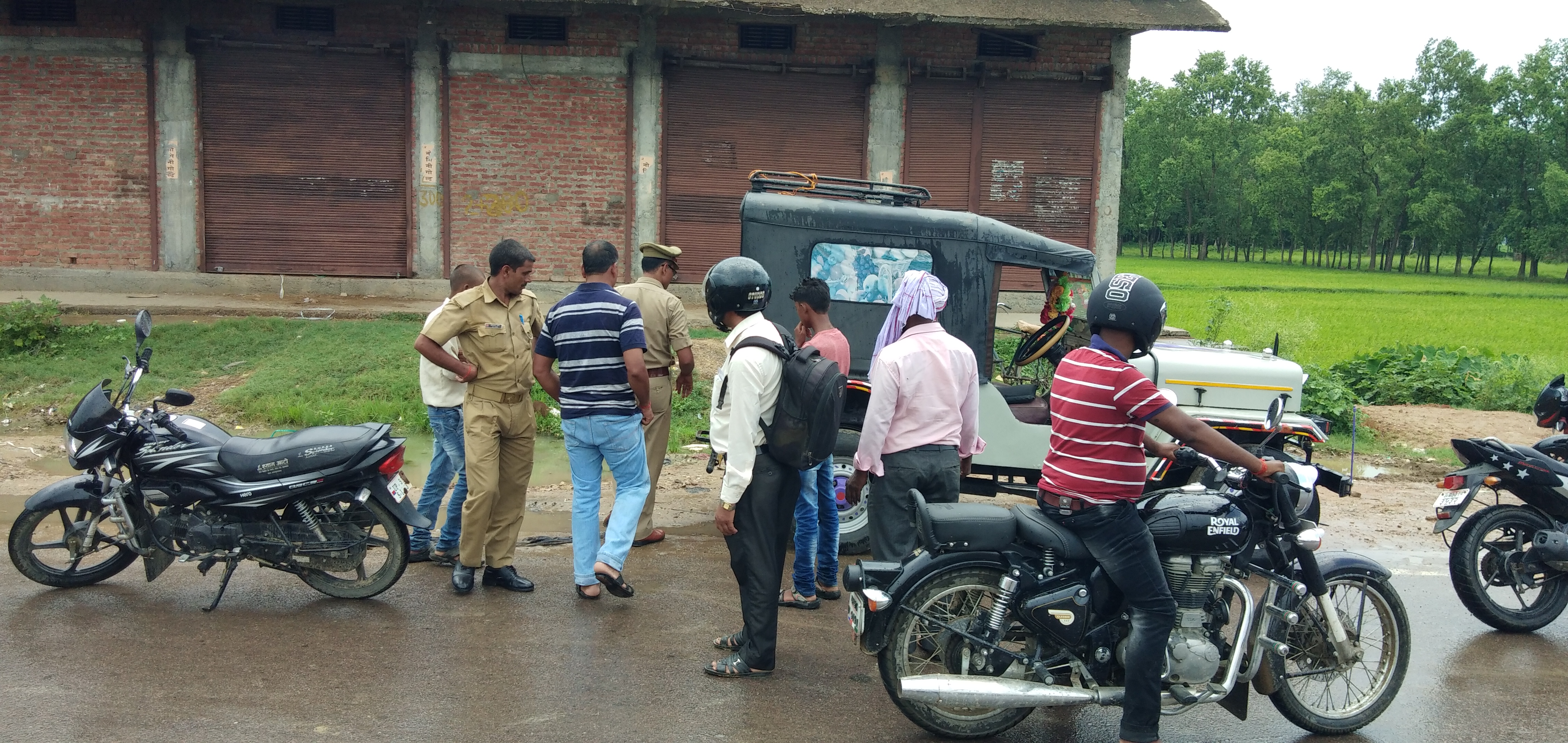 अज्ञात साईकिल सवार व्यक्ति को जीप ने मारी ठोकर ,मौत 