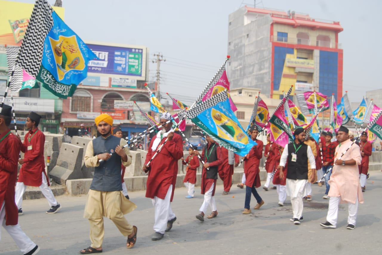 भारत ही नहीं पड़ोसी राष्ट्र नेपाल में भी धूमधाम से मनाया गया मोहम्मद साहब का जन्मदिन।