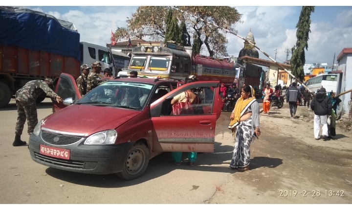 भारत-नेपाल के सोनौली बॉर्डर पर सुरक्षा एजेंसियां अलर्ट खुफिया तंत्रो ने डेरा डाला